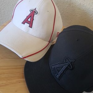 2 Anahiem angel. Caps.